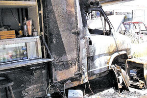 φωτιά σε καντίνα