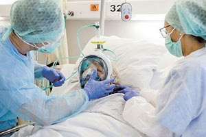 Οι ασθενείς στις κλινικές Covid