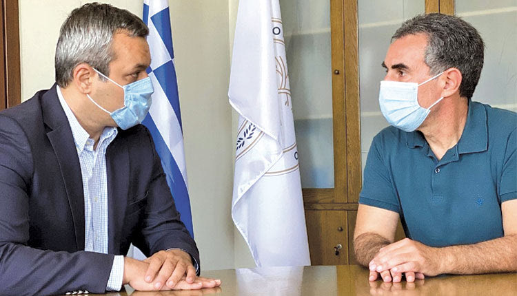 Οι κ.κ. Μαμουλάκης και Κατσαράκης