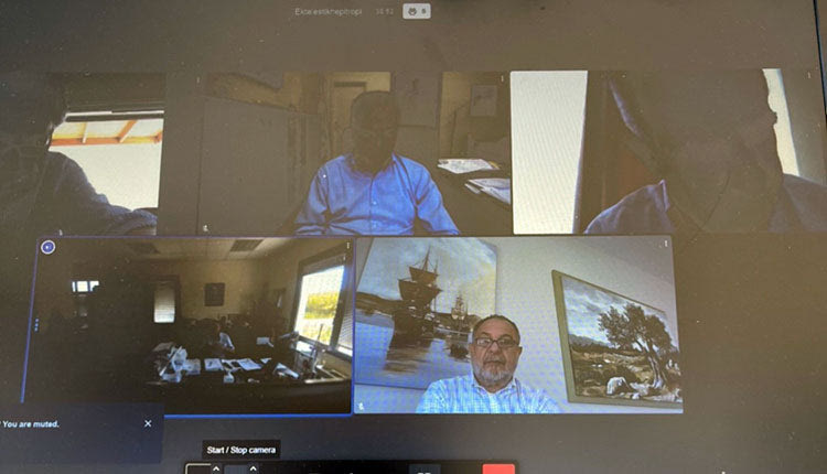 τηλεδιάσκεψη για τους Δασικούς χάρτες