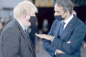 Κυριάκος Μητσοτάκης - Μπόρις Τζόνσον