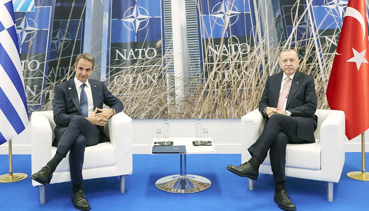 Από τη σύναντηση Μητσοτάκη και Ερντογάν