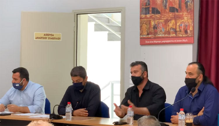 βαριές κουβέντες στο συμβούλιο