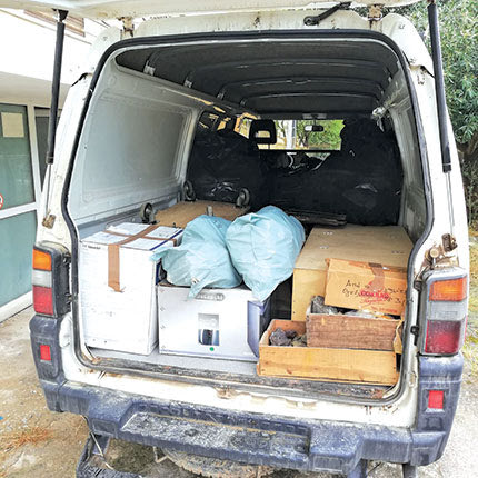 Με μεγάλη χαρά και ευγνωμοσύνη, το Μουσείο Φυσικής Ιστορίας Κρήτης του Πανεπιστημίου Κρήτης παρέλαβε τη Δευτέρα από την Αθήνα μια σημαντική δωρεά από τον ομότιμο καθηγητή Παλαιοανθρωπολογίας  Αντώνιο Μπαρτσιώκα και το Πανεπιστήμιο Θράκης