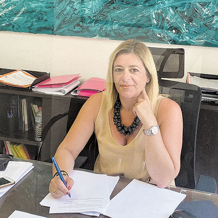 Η αντιδήμαρχος Οικονομικών Μαρία Καναβάκη