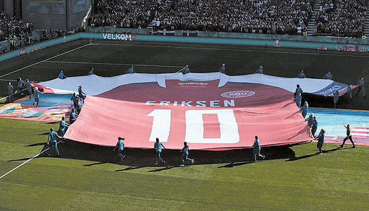 τιμές για τον Ερικσεν