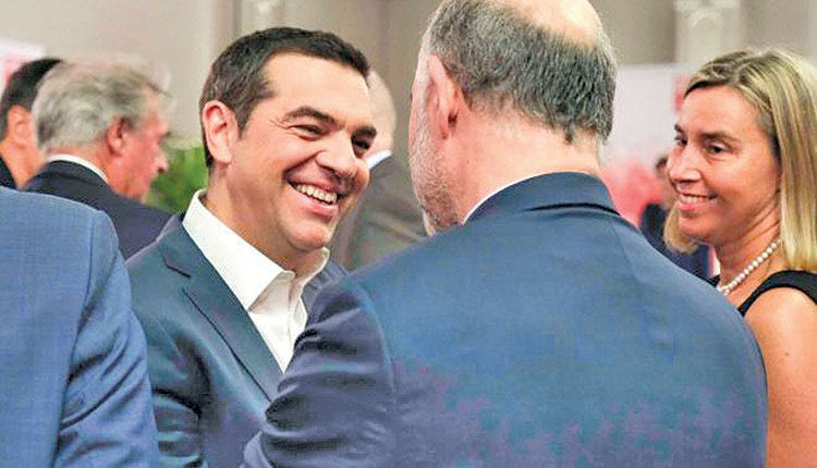 Τσίπρας Αλέξης με τους σοσιαλιστές