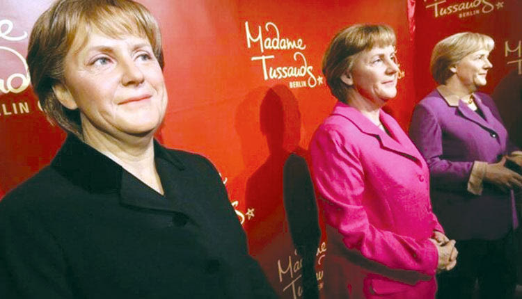 κέρνιο ομοίωμα Άνγκελα Μέρκελ