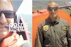 θρήνος για τους δύο πιλότους