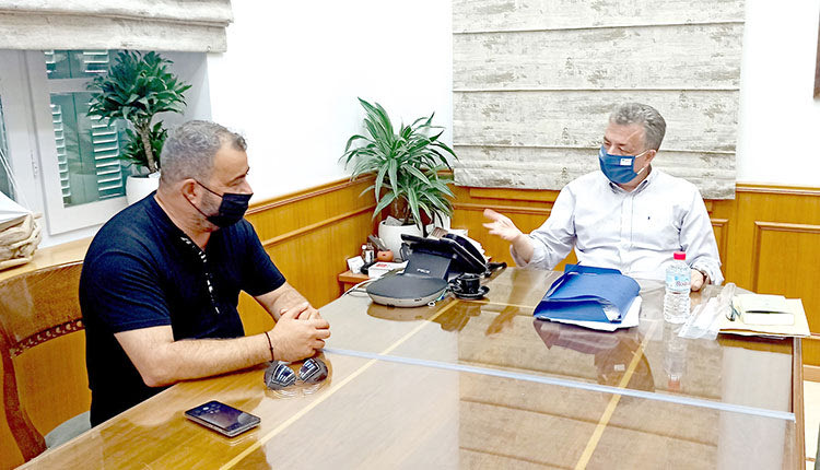 Από τη συνάντηση στην Περιφέρεια Κρήτης
