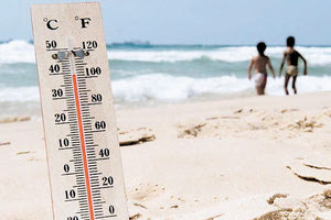 Καύσωνας ζέστη καλοκαίρι υψηλές θερμοκρασίες