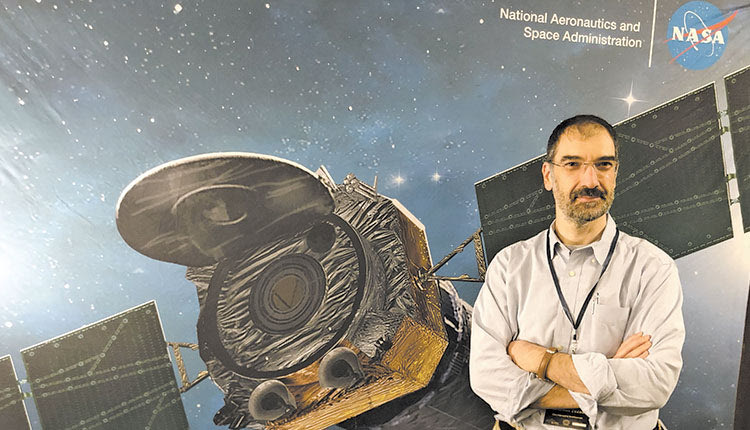 Ο Ανδρέας Ζέζας, καθ. Πανεπιστημίου Κρήτης και συνεργαζόμενο μέλος ΔΕΠ Ινστ. Αστροφυσικής