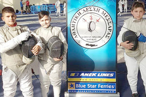 Ξιφασκία Οι μικροί της Μεσσαράς