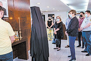 Τρισάγιο στη μνήμη του Ταξίαρχου Γεωργίου Βασιλάκη