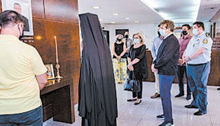 Τρισάγιο στη μνήμη του Ταξίαρχου Γεωργίου Βασιλάκη
