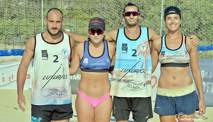 Δεξιά ο Μονιάκης με την Γενιτσαρίδη