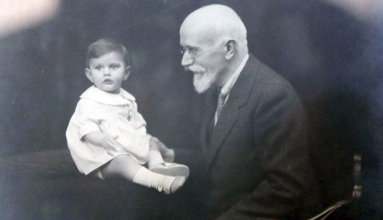 Βενιζέλος με τον εγγονό του