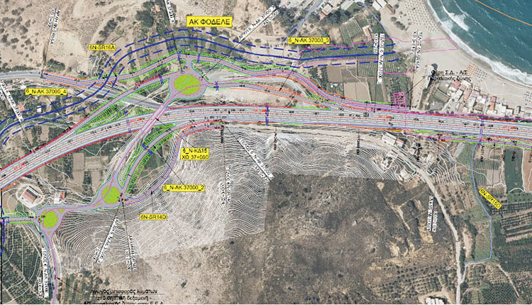 Ο ανισόπεδος κόμβος του Φόδελε