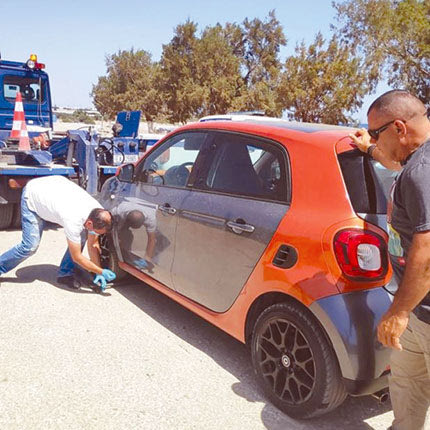 Στο μικροσκόπιο της ΕΛ.ΑΣ. το ενοικιαζόμενο αυτοκίνητο της 29χρονης 