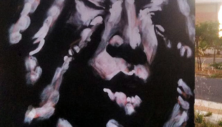 Miles Davis graffiti Πανεπιστήμιο Κρήτης