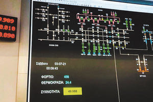 Τα ξημερώματα του Σαββάτου άρχισε η διακίνηση ηλεκτρικών φορτίων από την Πελοπόννησο προς την Κρήτη