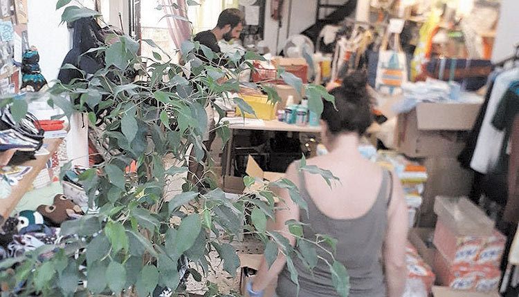 Ένας κήπος από κούτες;