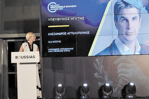 Ηγέτης βιωσιμότητας ο Αλ. Αγγελόπουλος της Aldemar