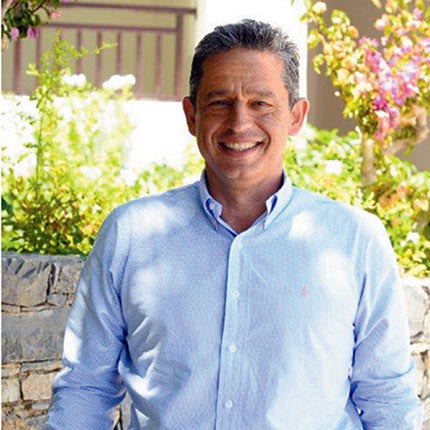 Ο διευθύνων σύμβουλος του Metaxa Hospitality Group κ. Ανδρέας Μεταξάς