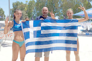 ΕΚΠΛΗΚΤΙΚΗ ΕΜΦΑΝΙΣΗ ΤΟΥ ΗΡΑΚΛΕΙΩΤΙΚΟΥ ΔΙΔΥΜΟΥ ΑΝΤΩΝΑΚΑΚΗ - ΠΕΡΔΙΚΑΚΗ ΣΤΟ ΕΥΡΩΠΑΪΚΟ ΜΠΙΤΣ ΒΟΛΕΪ Κ20 5ο στην Ευρώπη