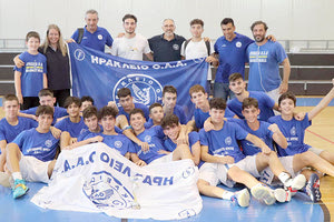 Η ομάδα παίδων του «Ηράκλειο» κατέκτησε το παγκρήτιο πρωτάθλημα