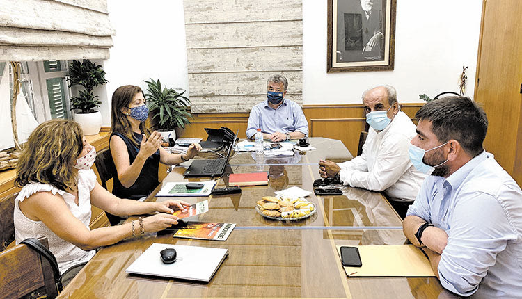 Από τη συνάντηση για τις πυρκαγιές