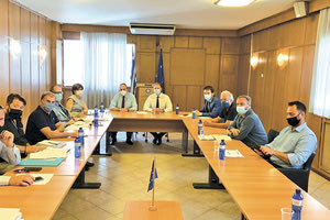 ΔΗΜΟΣ ΦΑΙΣΤΟΥ: Άρδευση και ύδρευση στο τραπέζι του υπουργού