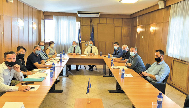 ΔΗΜΟΣ ΦΑΙΣΤΟΥ: Άρδευση και ύδρευση στο τραπέζι του υπουργού