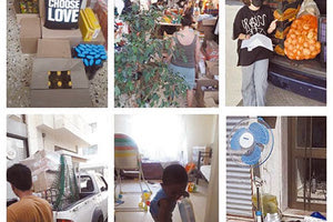 Η Θάλασσα Αλληλεγγύης διένειμε βασικά είδη ανάγκης