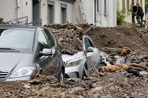 πλημμύρες καταστροφές στην Κεντρική Γερμανία