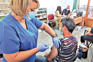 εμβολιασμός κινητές μονάδες εμβολιασμού Κρουσώνας