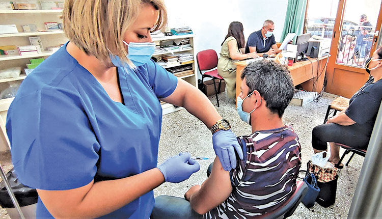 εμβολιασμός κινητές μονάδες εμβολιασμού Κρουσώνας