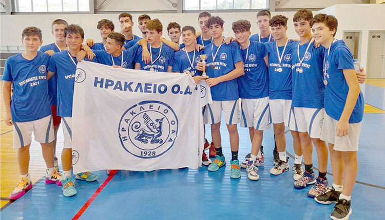 Η πρόκριση στα τελικά είναι ο στόχος των παίδων του «Ηράκλειο»