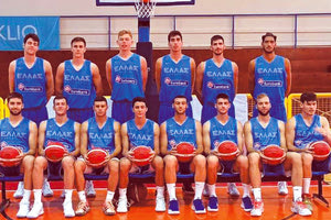 Έτοιμη η Εθνική ομάδα νέων ανδρών για τους αγώνες στο Ηράκλειο