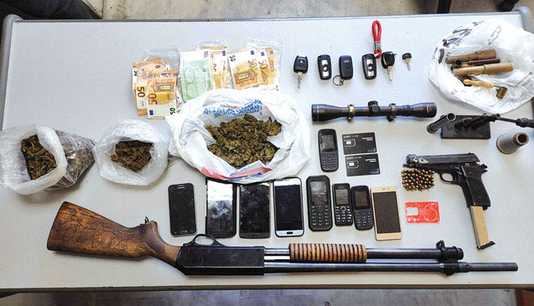 Τα ναρκωτικά που βρήκε η Αστυνομία
