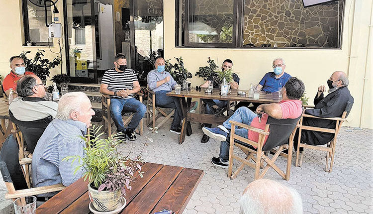 Δράσεις ενημέρωσης πραγματοποιούνται και στα καφενεία!