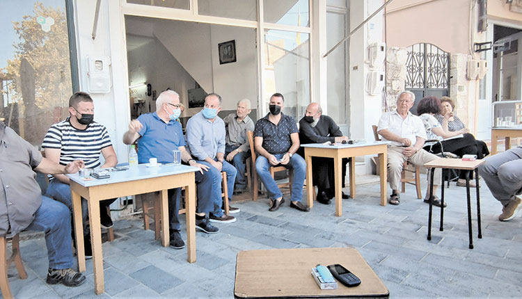 Δράσεις ενημέρωσης πραγματοποιούνται και στα καφενεία!