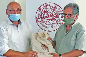 Στον Δήμο Αγίου Νικολάου ο πρύτανης του Πανεπιστημίου