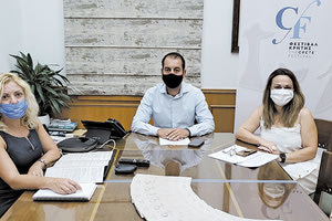 Από τη χθεσινή συνέντευξη Τύπου