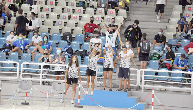 Ομαδικό πνεύμα του Τρίτωνα στο Πανελλήνιο  κολύμβησης αναπτυξιακών κατηγοριών... 