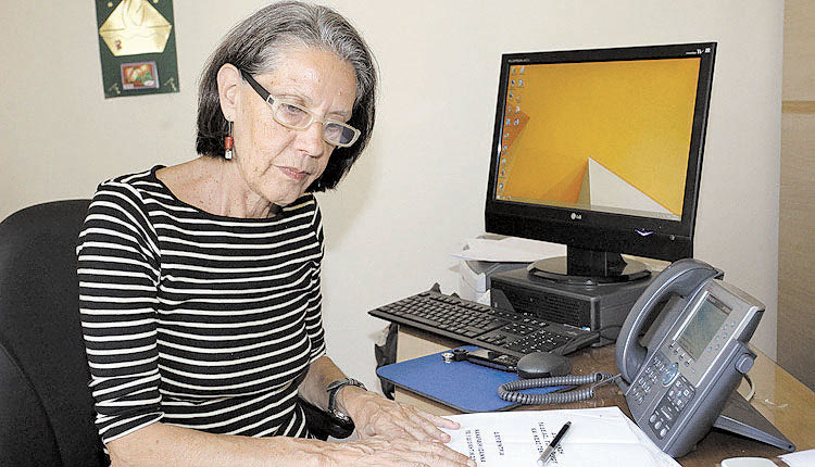 Η αντιδήμαρχος Αριστέα Πλεύρη 