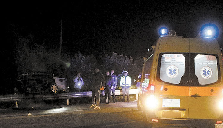 τροχαίο αμμουδάρα