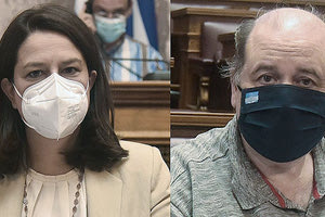 Η κ. Κεραμέως και ο κ. Φίλης