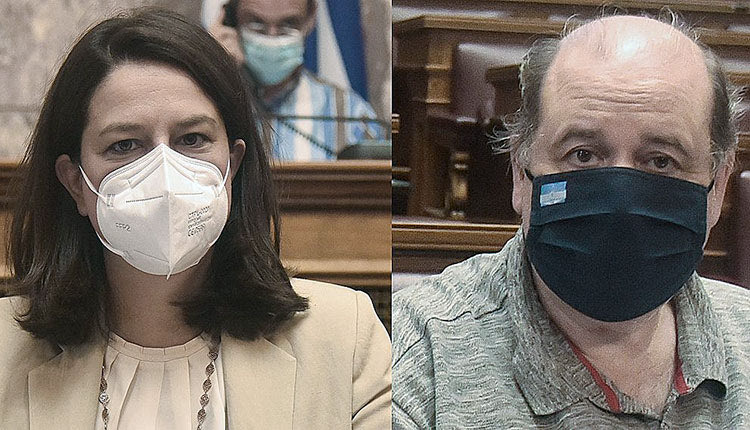 Η κ. Κεραμέως και ο κ. Φίλης