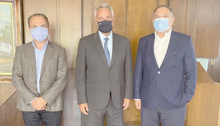 Από τη συνάντηση με τον Μάκη Βορίδη στην Αθήνα
